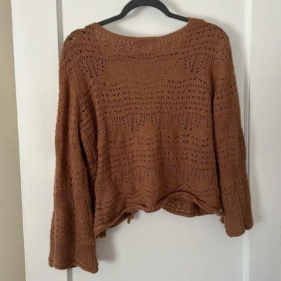 Cinched sweater | American threads - Picture 5 of 5
